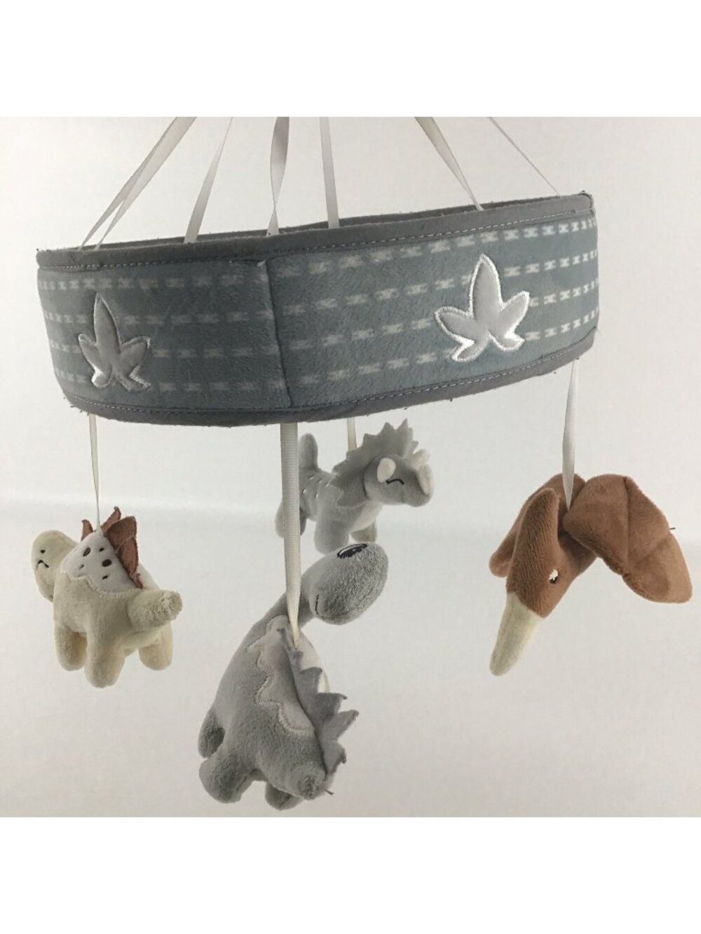 Cloud Island Crib Mobile Plush Hanging Stuffed Prehistoric Dinosaur Dino Part